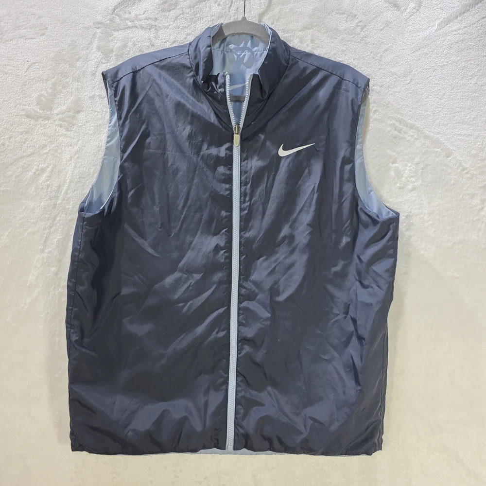 Mens Nike Kobe Bryant Reversible Vest Size Large Navy Blue & Light Blue